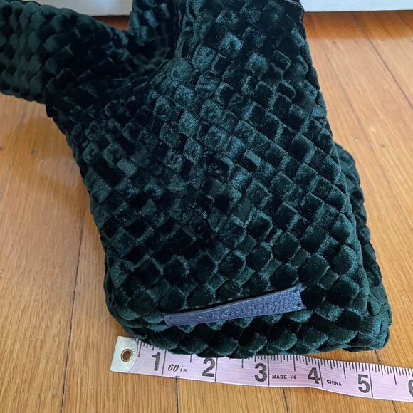 Naghedi, Kyoto Clutch Velvet, Emerald, NWT - Picture 6 of 13